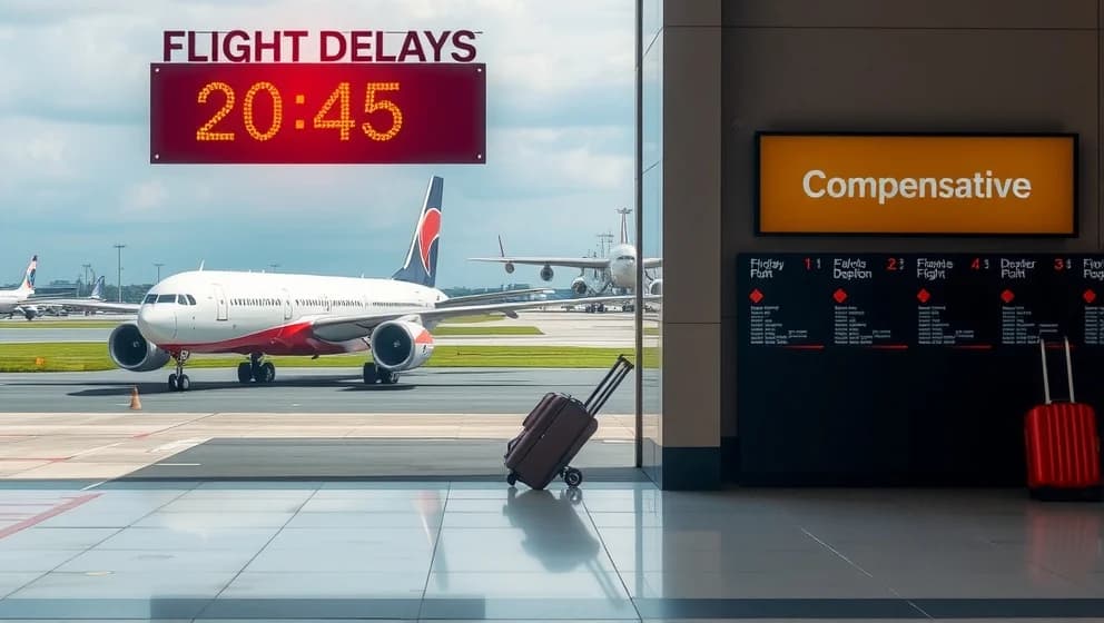 Får du ersättning för försenat flyg