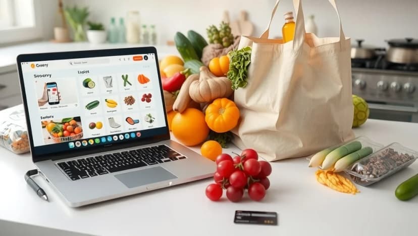 Handla mat online sparar tid och pengar