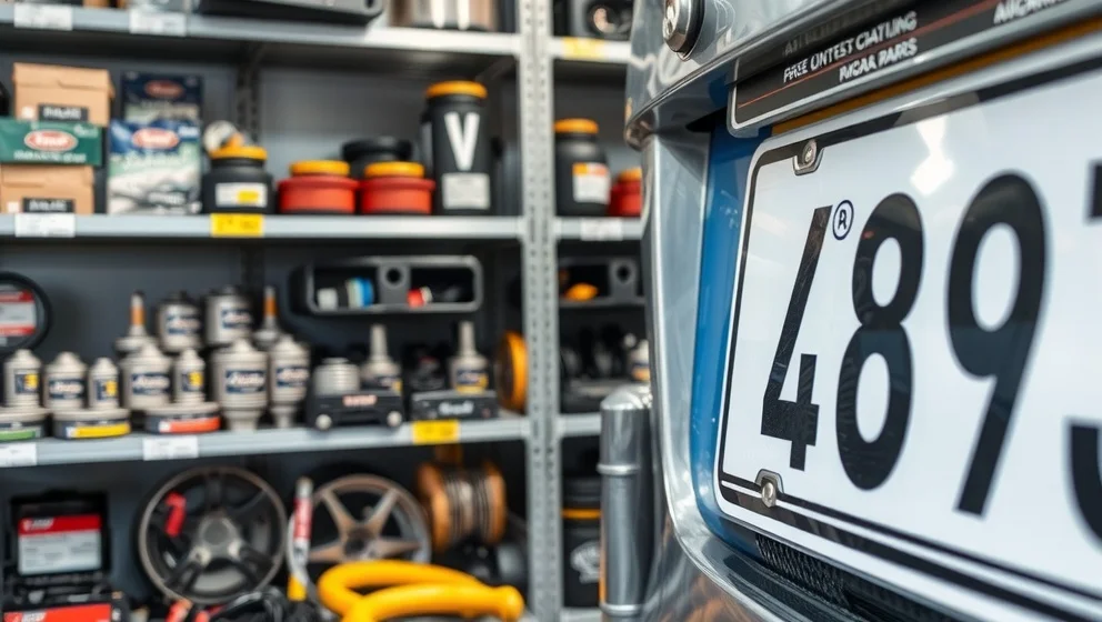 Hur hittar du mekonomen reservdelar registreringsnummer