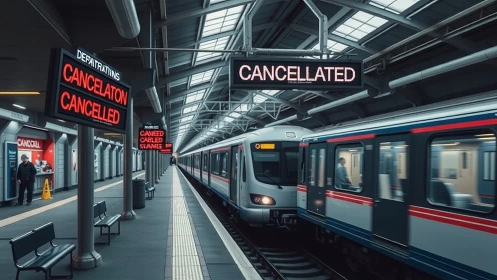 Vad är SJ ersättning för inställt tåg