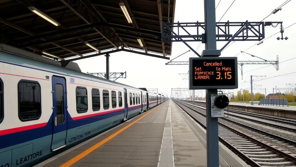 Varför blir tågen inställda på SJ